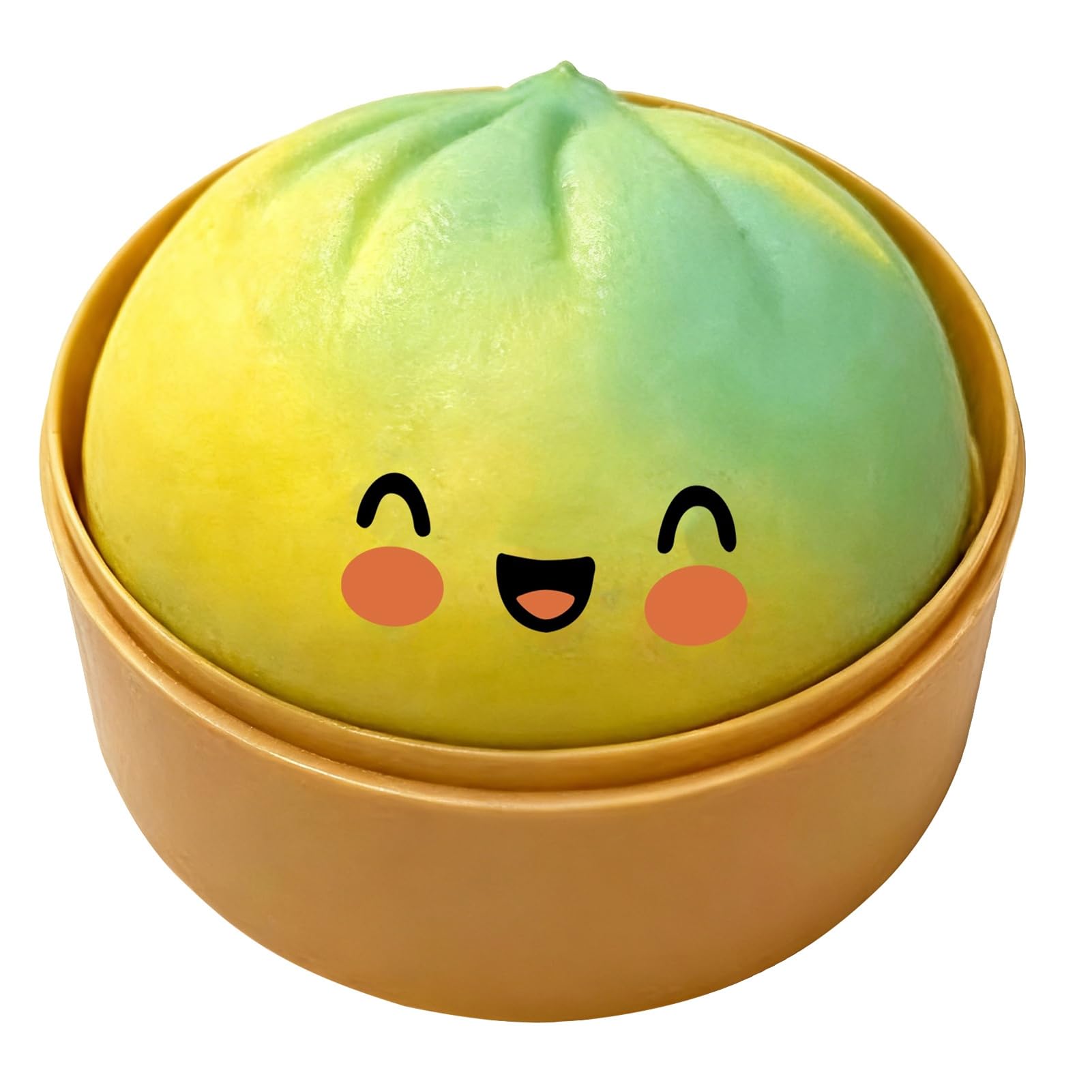 Steamed Bun Squishy with Mini Steamer Case