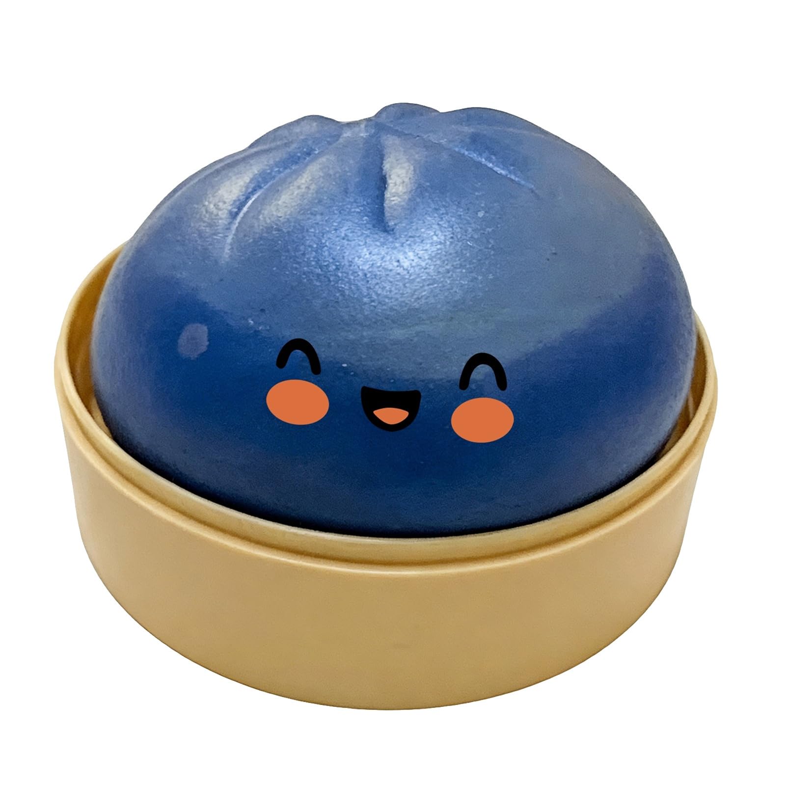 Steamed Bun Squishy with Mini Steamer Case