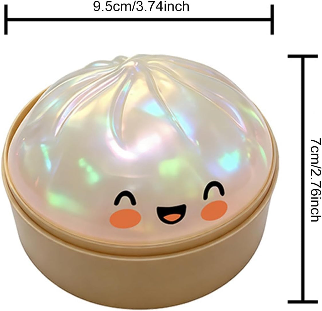 Steamed Bun Squishy with Mini Steamer Case