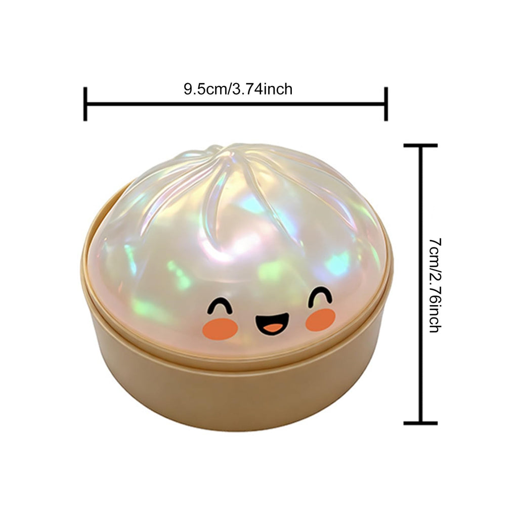 Steamed Bun Squishy with Mini Steamer Case