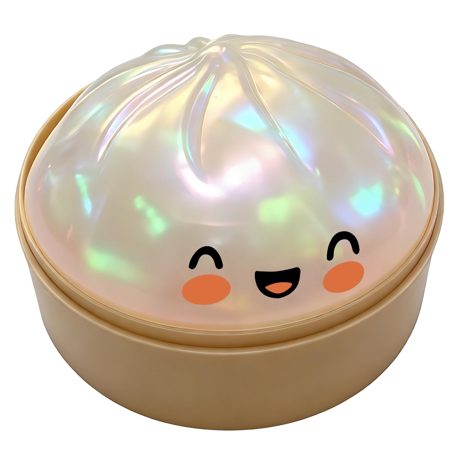 Steamed Bun Squishy with Mini Steamer Case