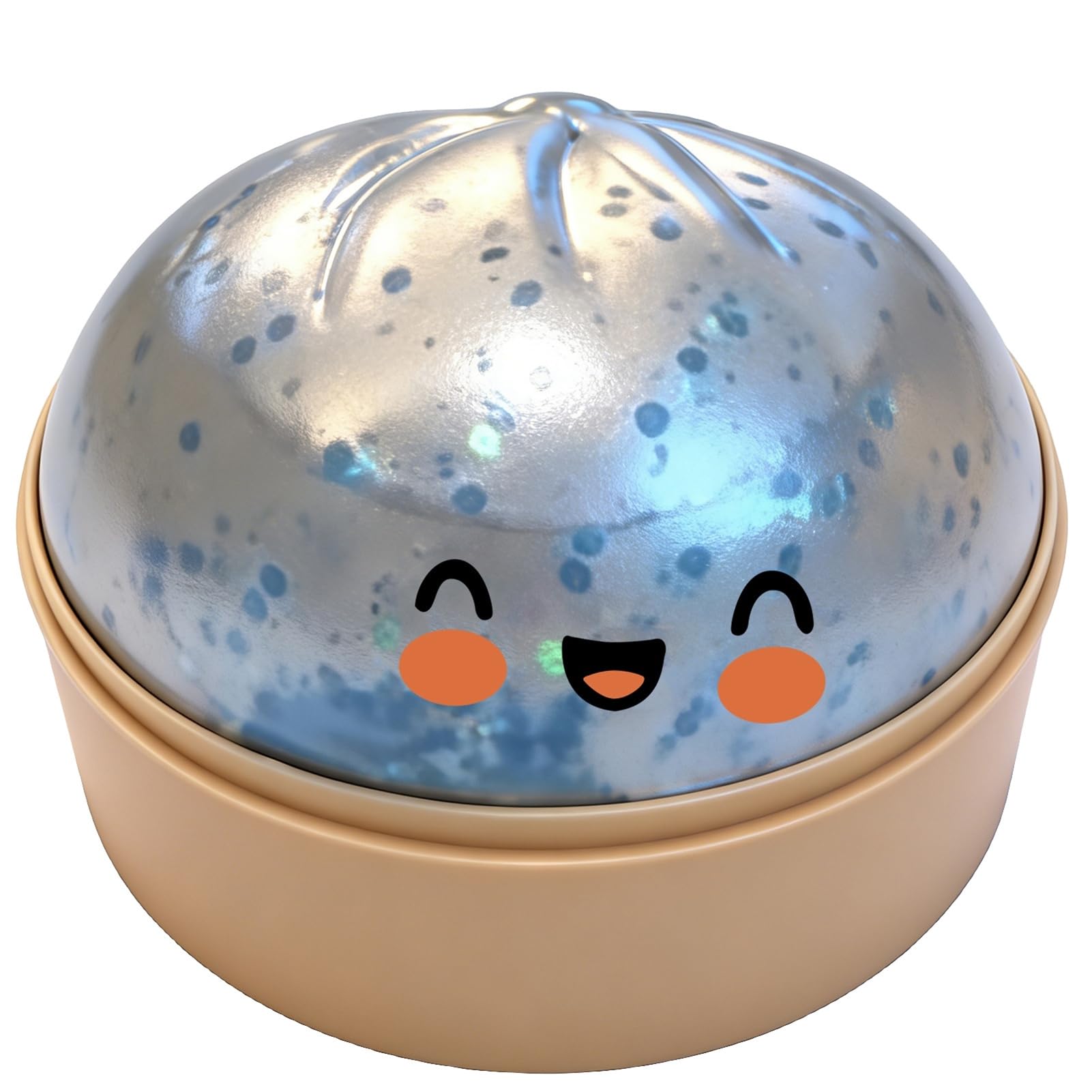 Steamed Bun Squishy with Mini Steamer Case