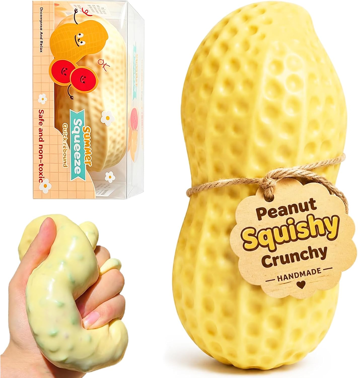 Crunchy Peanut Squishy Stress Ball