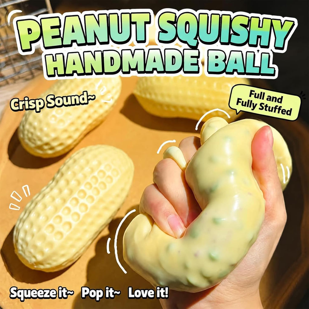 Crunchy Peanut Squishy Stress Ball