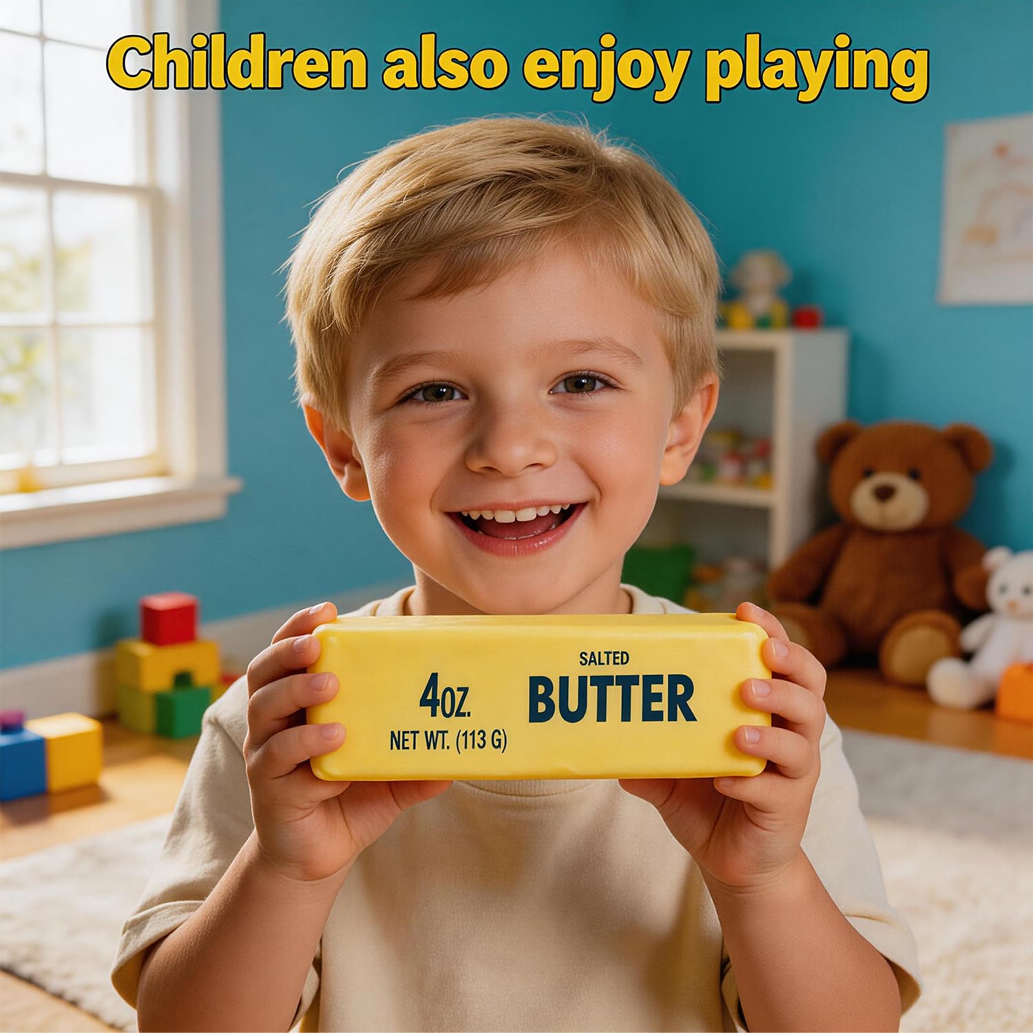 Butter Stick Squishy — Rainbow (2-Pack)