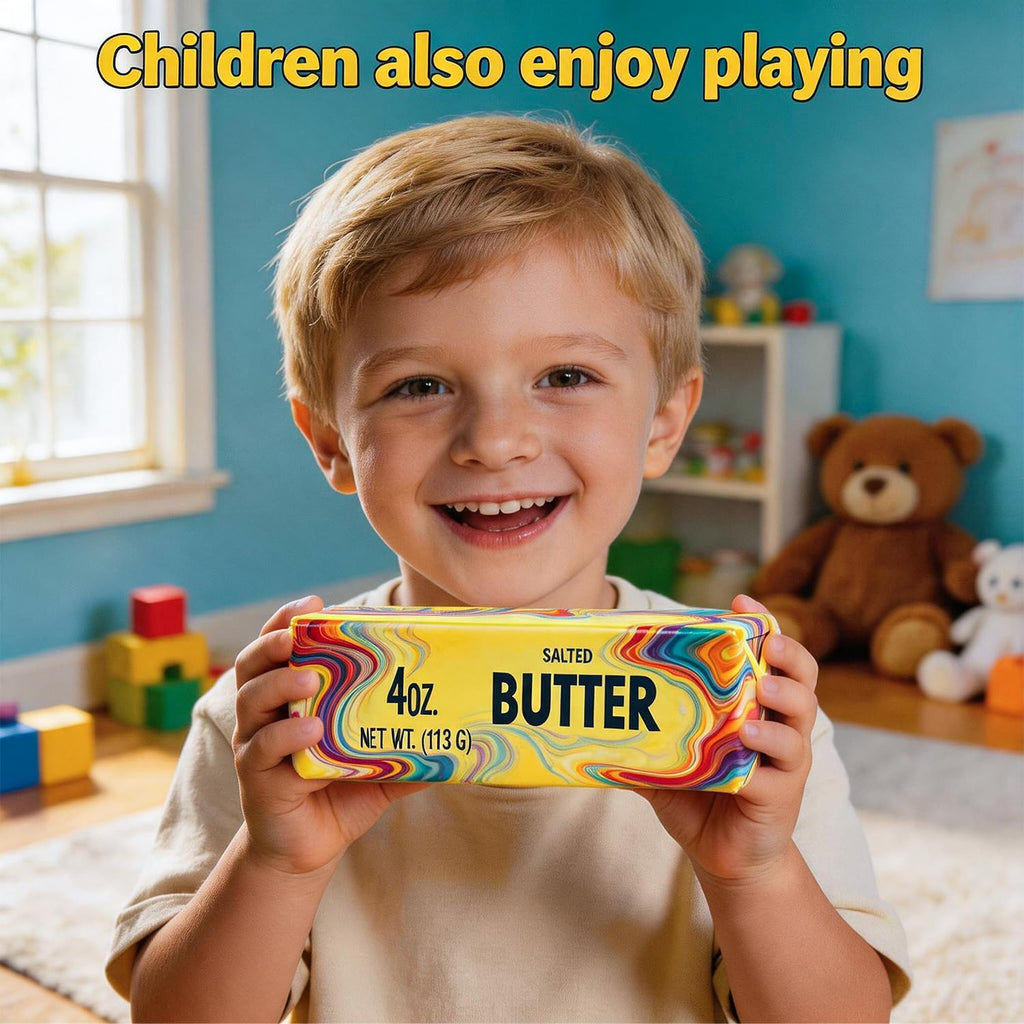 Butter Stick Squishy — Rainbow (2-Pack)