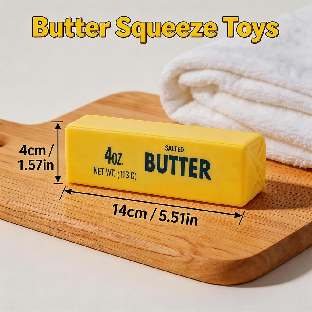 Butter Stick Squishy — Rainbow (2-Pack)