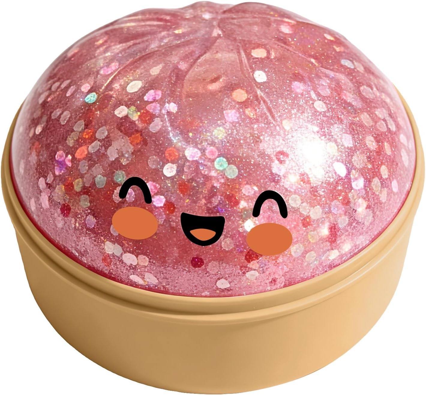 Steamed Bun Squishy with Mini Steamer Case