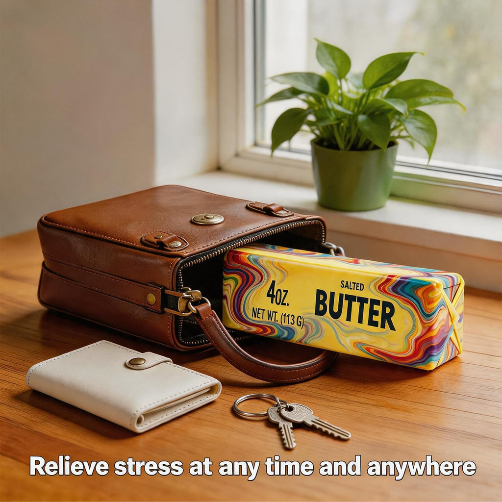 Butter Stick Squishy — Rainbow (2-Pack)
