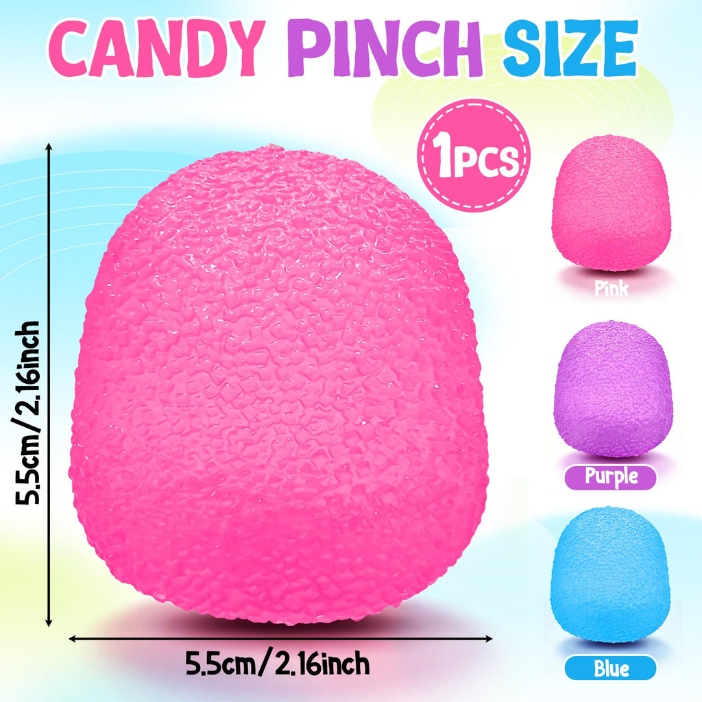 Jellyfish Squishy Squeeze Toys — Pink & Blue (2-Pack)