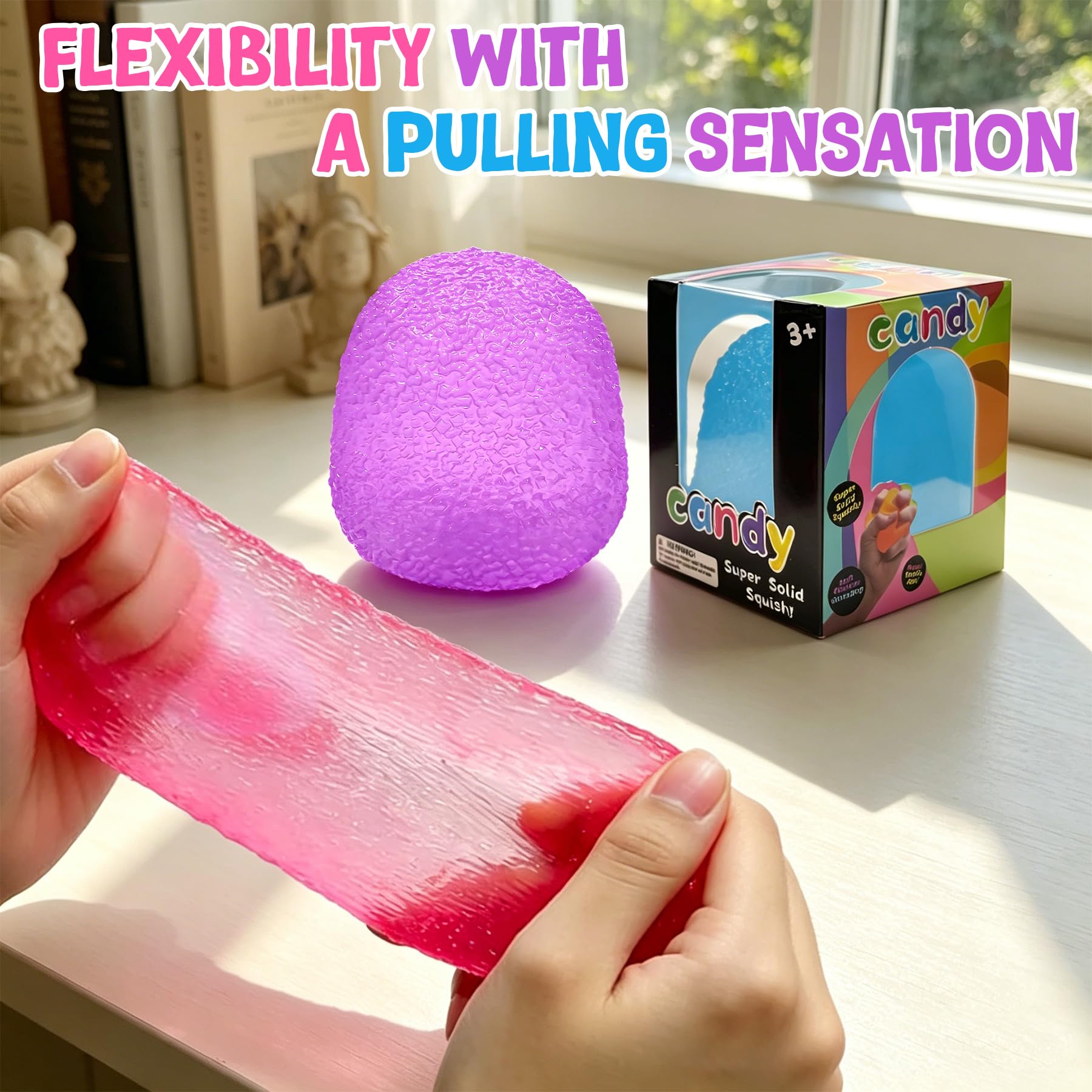 Jellyfish Squishy Squeeze Toys — Pink & Blue (2-Pack)