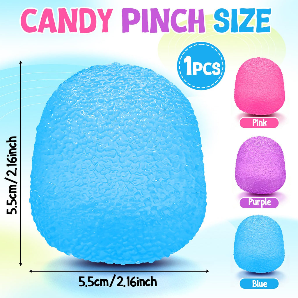Jellyfish Squishy Squeeze Toys — Pink & Blue (2-Pack)